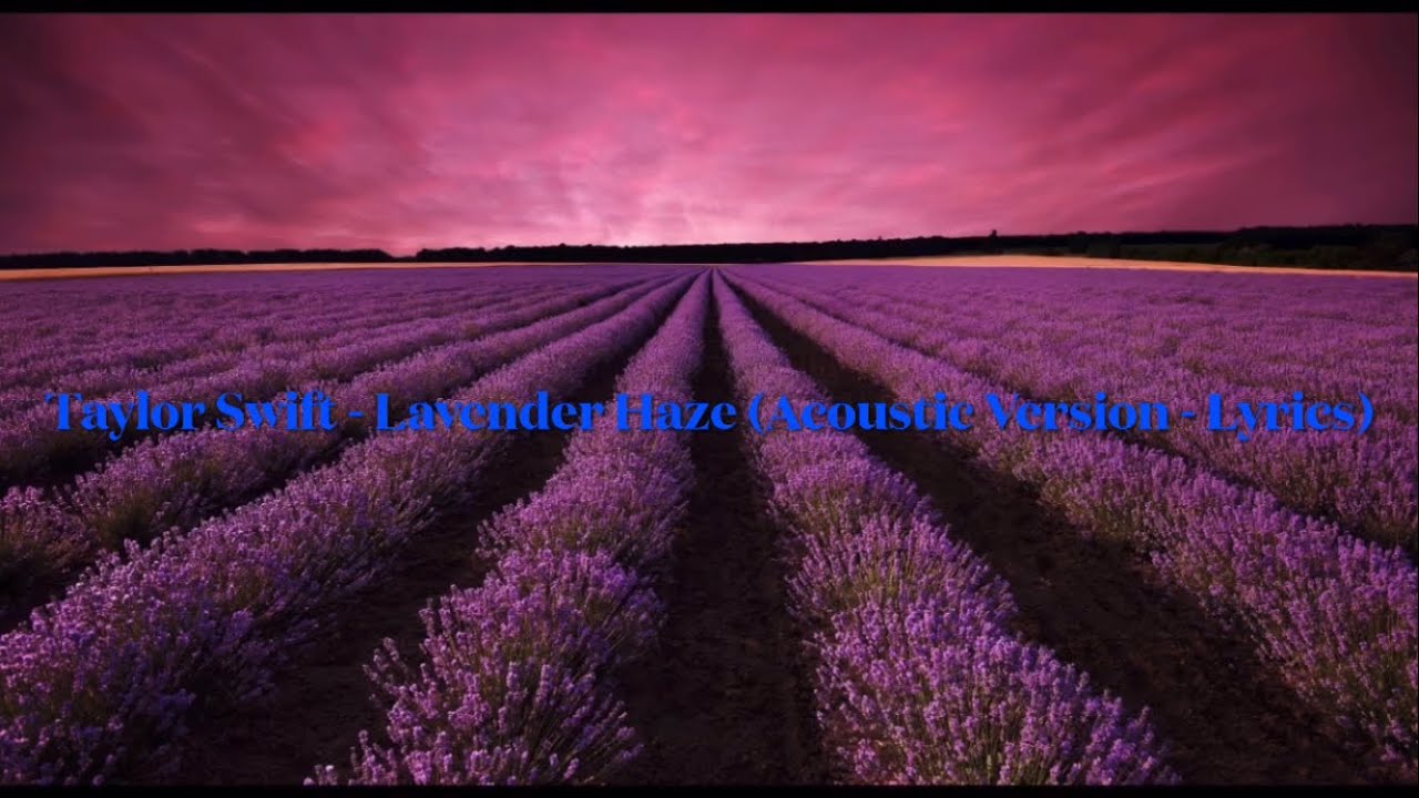 Taylor Swift - Lavender Haze (Acoustic Version - Lyrics)