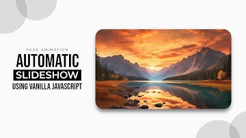 Automatic Image Slideshow using Vanilla Javascript