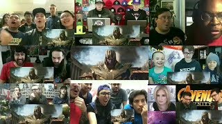 Marvel Studios' Avengers: Infinity War - Official Trailer Reactions Mashup