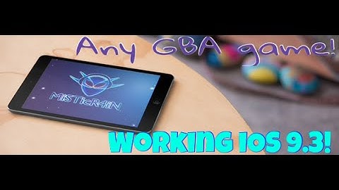New iOS 9.3 How To Play GBA on iPhone, iPad, iPod Touch(NO Jailbreak)