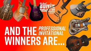 And the WINNERS are! Announcing the Winners of the Invitational & Professional categories in GGBO22