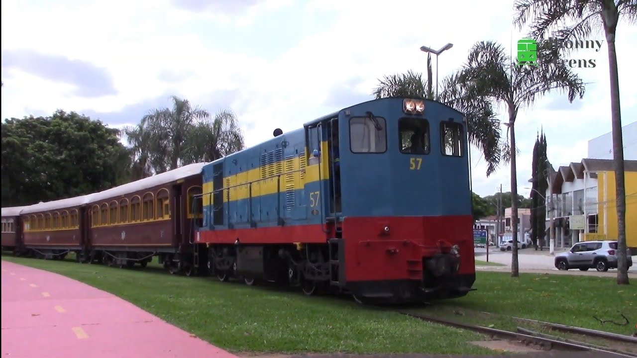 Trens e manobras na ABPF em Campinas e Jaguariúna - YouTube