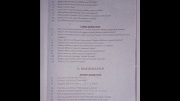 1st year computer guess paper 2023