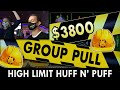 Our FIRST Huff N' Puff GROUP PULL 🎰 $3,800 IN SLOT #ad