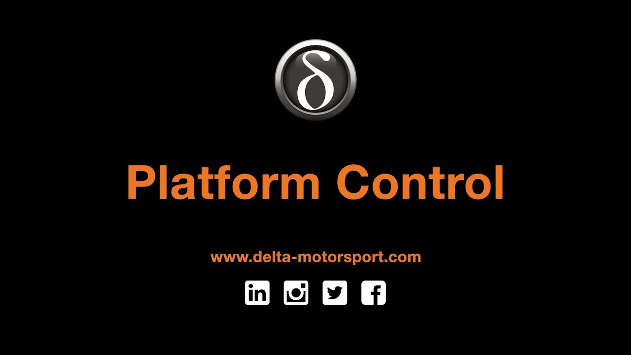 Delta Master Controls Delta Motorsport Platform Master Control - YouTube