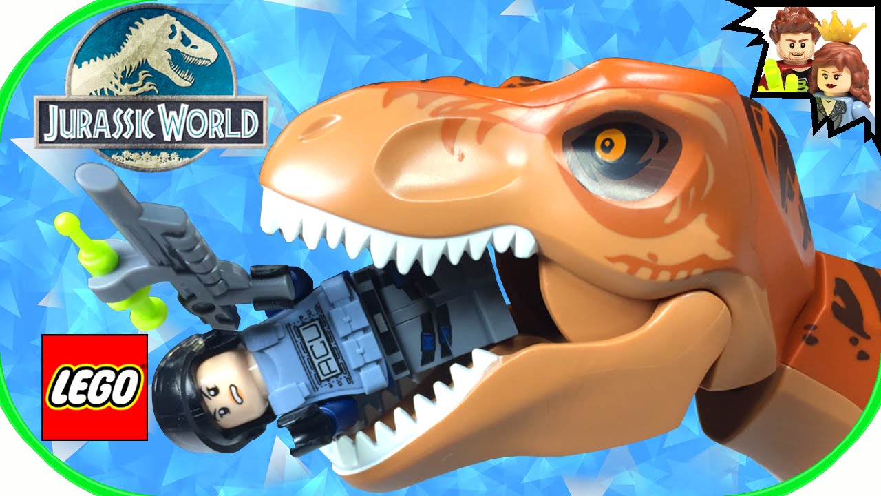 Lego Jurassic World T Rex Tracker Build And Review Brickqueen Youtube