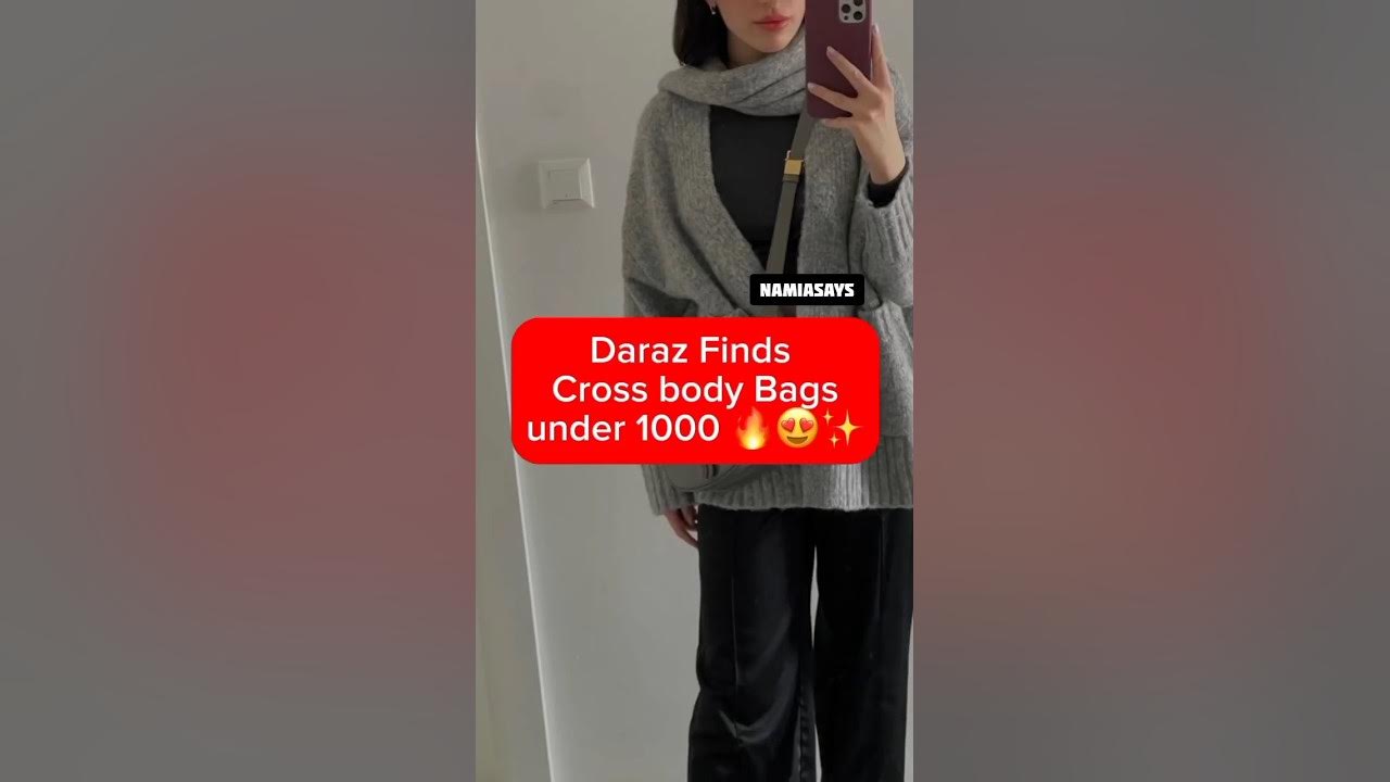 Daraz2 Finds Cross body Bags Under 1000 🔥😍 daraz