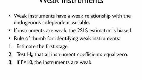 Instrument Validity