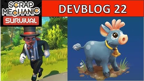 Scrap Mechanic DevBlog 22: Underground Mining Pics, new NPC