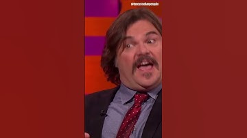 Thumbnail of Jack Black sings Elton John's song without Lyrics | @OfficialGrahamNorton | #shorts #jackblack