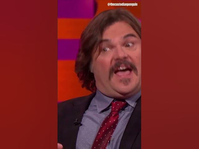 Jack Black sings Elton John's song without Lyrics | @OfficialGrahamNorton | #shorts #jackblack