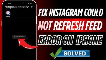 How to fix instagram couldn’t Refresh feed in iPhone 2025 / IOS 18 / Android