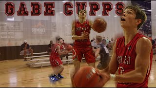 The 14 Year Old Who CHALLENGED LeBron! Gabe Cupps vs C2K Elite 15u