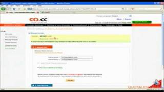 Quotaless HD Video Tutorials - Setting Up Your Co.cc Domain