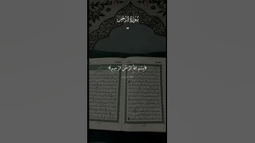 ايات من سوره الرحمن ماهر اامعيقلي