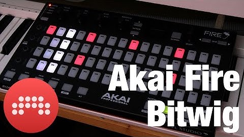 Akai Fire Extension For Bitwig