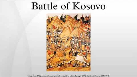 Battle of Kosovo