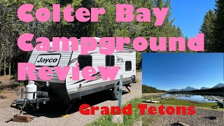 Colter Bay Campground Overview.  Why it’s one of the best campgrounds in Grand Teton