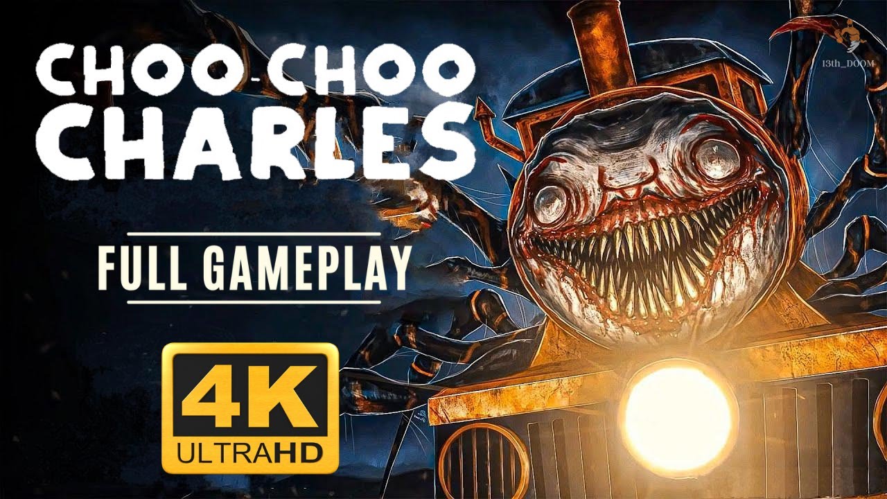 Choo-Choo Charles FULL GAME Walkthrough (No Commentary) 4K60 