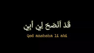 SHOLAWAT QOD ANSHOHA || ki ulin nuha