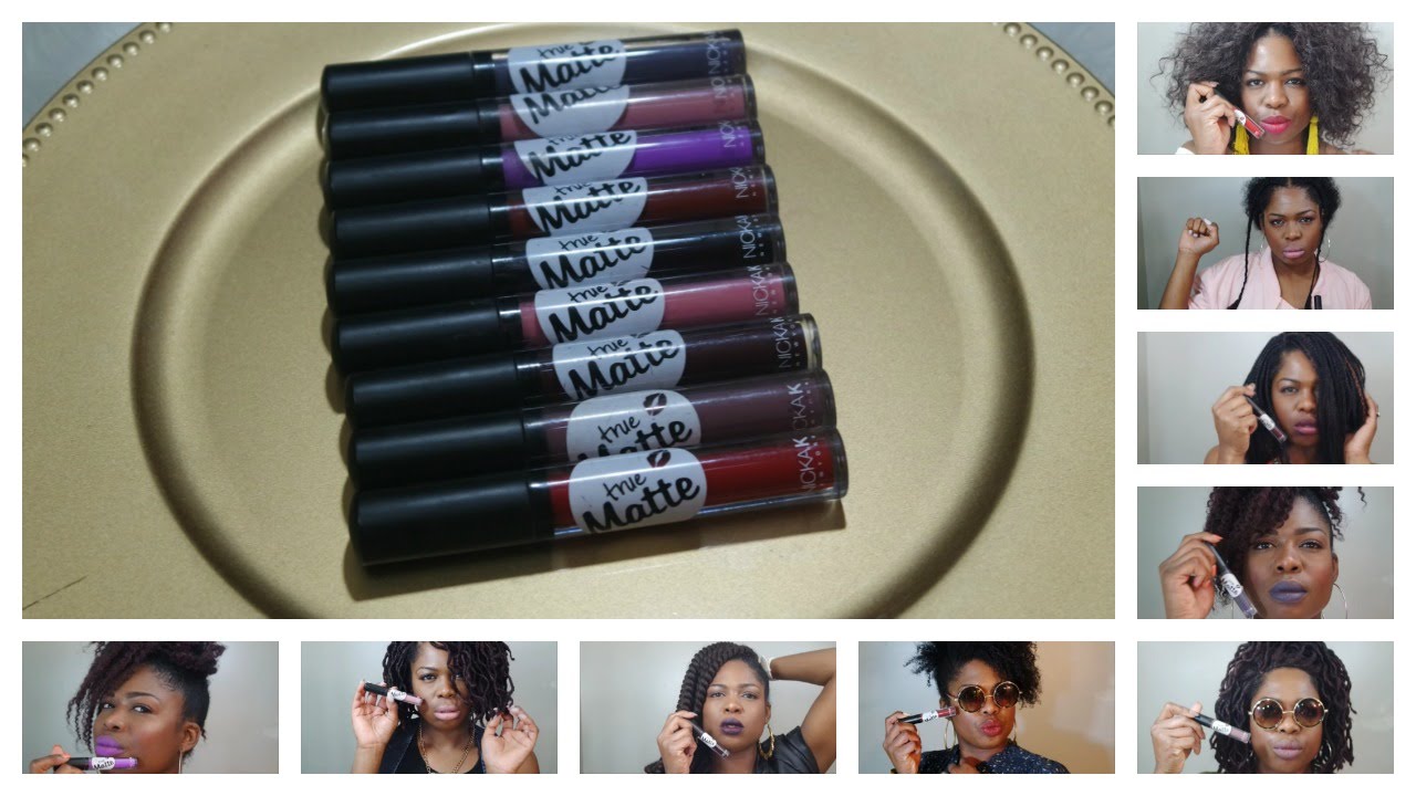 Nicka K New York True Matte Swatches