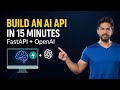 I Can’t Believe How Easy This AI API Was — FastAPI + OpenAI Tutorial