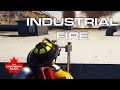 Firefighting Simulator - The Squad | Big fire in industrial Complex