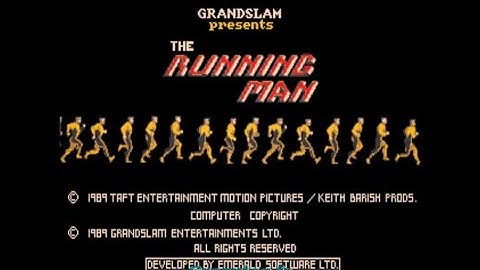 The Running Man - Atari ST