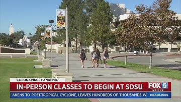 In-Person Classes To Resume At SDSU