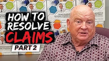 How To Resolve Claims Pt.2