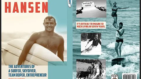The Don Hansen Book "THE ADVENTURES OF A SURFER, S...