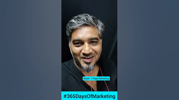 1 Page Marketing Book For Your Marketing Plan | #365DaysOfMarketing | Sakthivel Pannerselvam #shorts