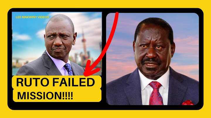 Exposed: Ruto's Dark Secret Plan Against Raila in Luhya Nation Fails - 2027 Alert!