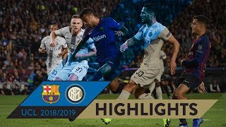 BARCELONA 2-0 INTER | HIGHLIGHTS | Matchday 03 - UEFA Champions League 2018/19