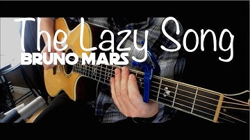 Bruno Mars - The Lazy Song - Kelly Valleau fingerstyle guitar