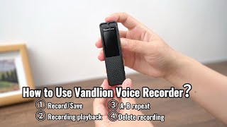 How to use?  Record/Save; Recording playback; A-B repeat; Delete recording
