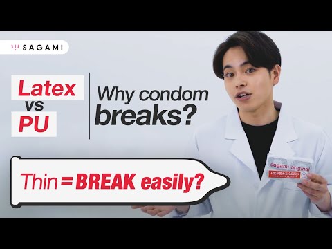 Myth of Condoms: Thin = BREAK Easily? Sagami says...