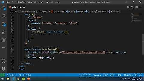 Consultando api con vue 2 y axios