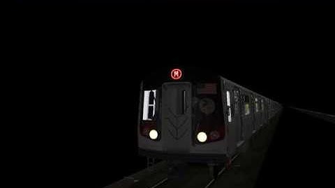 OpenBVE Stream NYCT (Q) R160 Siemens 96th St to Coney Island