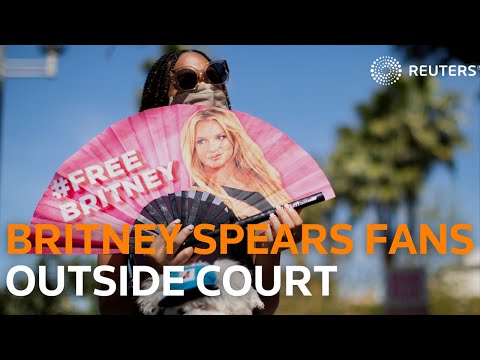 LIVE: Fans rally as Britney Spears has her say on conservatorship