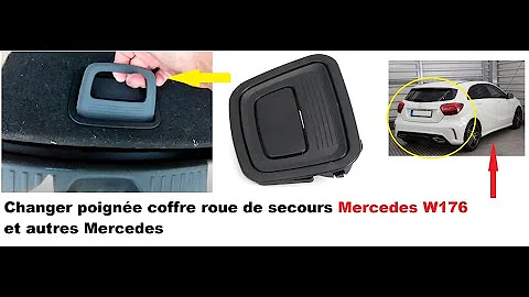 Où se trouve la roue de secours sur ma Mercedes Classe E 4