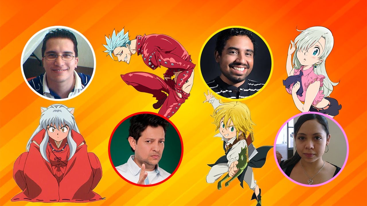 Enzo Fortuny Gabriel Basurto Miguel Leal Y Lupita Leal Youtube Actor De Doblaje Anime 7 Pecados Capitales Doblaje