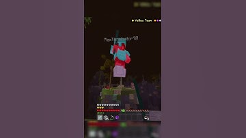 When this hits are timed perfectly (Hive Skywars Minecraft Bedrock) #shorts #minecraft #hivemc