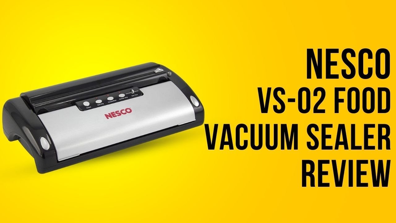 Nesco Deluxe Vacuum Sealer & Reviews