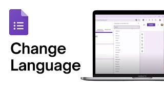 How to Change Google Form Language
