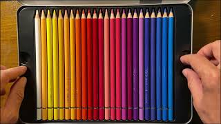 My new color pencil set (Deli 48 Set) #deli #colorpencil #unboxing