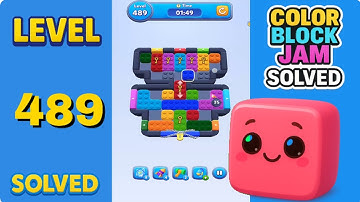 Color Block Jam Level 489 - WIN FAST