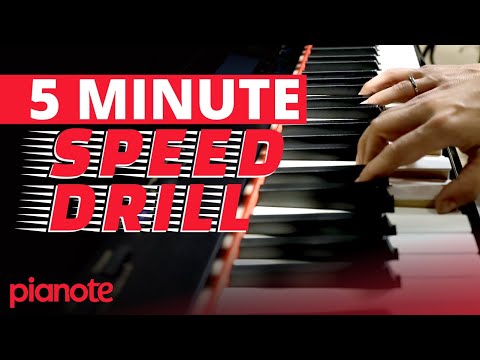 Play Piano Faster In FIVE Minutes Speed Exercises