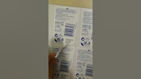 2 layer label, double layer label
