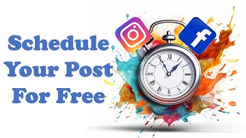 Schedule BOTH Facebook & Instagram Post in MINUTES with FREE Tool!